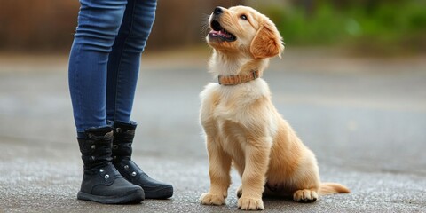 Puppy training takes center stage at dog school, where enthusiastic pups learn essential skills. Discover the joy of puppy training that fosters obedience and socialization.