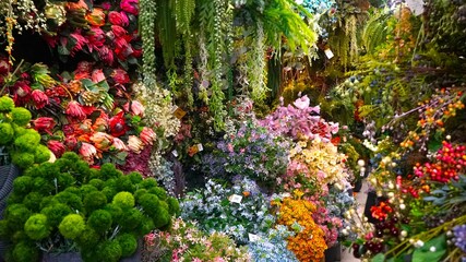 the artificial flowers of the artificial flowers shop