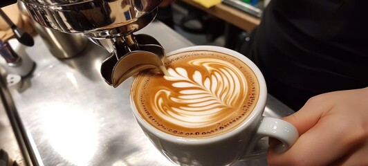 Aromatic Latte Art: The Perfect Pour