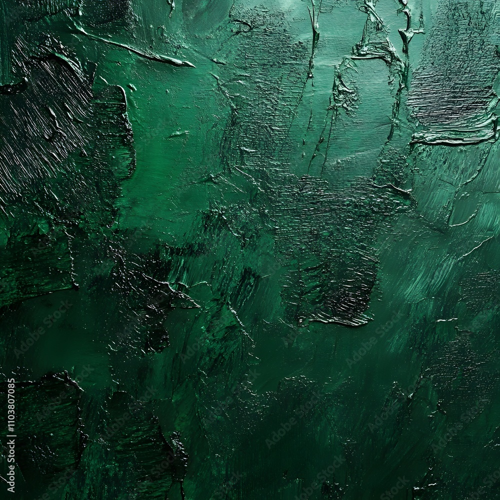 Poster abstract green texture with natural depth, creating a calming atmosphere.