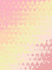 Retro pink yellow abstract design. Illustration for banner, poster.