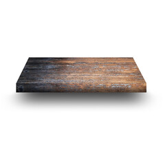 A flat surface resembling weathered wooden planks, suitable for display or background use.