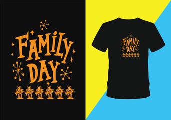 Family reunion  t-shirt design vector illustration. Meet family after a long time t-shirt.