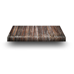 A flat, wooden surface with a textured finish, suitable for display or presentation purposes.