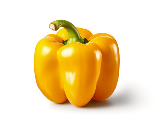 Peppers. A pair of bell peppers with a transparent background.
