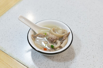 Nourishing lamb soup gourmet