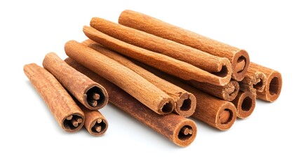 cinnamon sticks arranged together