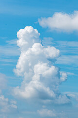 Blue sky with cloud background