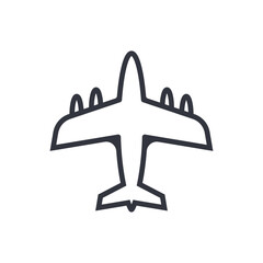 Airplane Logo Template Icon