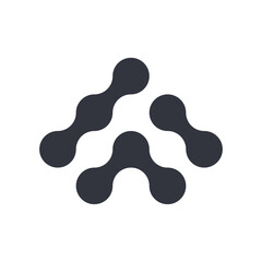  Arrow Up Logo Template Icon