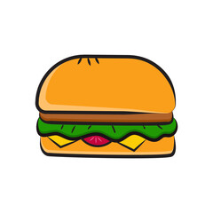 FAST FOOD ILUSTRATION