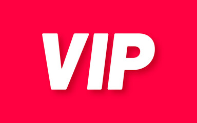Fototapeta premium VIP Stamp, Red Background with VIP Word Rubber Stamp Banner