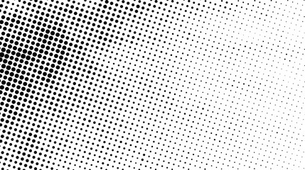 abstract gradient halftone dots background Pop art template texture Vector illustration