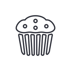 Cupcake Logo Template Icon