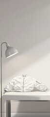 Blank white bomber jacket template for custom design mockup, clothing mock-up, fashion marketing