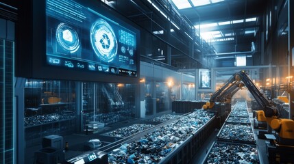 Automated Recycling Facility: A Futuristic Approach to Waste Management
