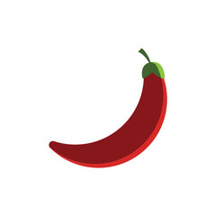 Red Chili Logo Template Icon