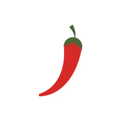 Red Chili Logo Template Icon