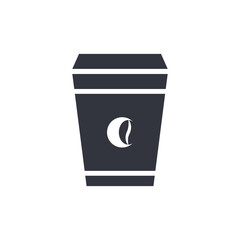 Coffee Bean Logo Template Icon