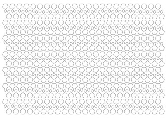 thin striped pentagon background. pentagons pattern. geometric background