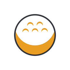 Golf Logo Template Icon