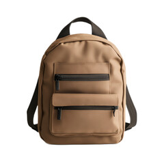 Modern Stylish Brown Backpack for Daily Use and Travel Essentials