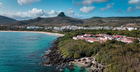 Coastal view of Kenting National Park in Taiwan showcasing vibrant landscape and beach life