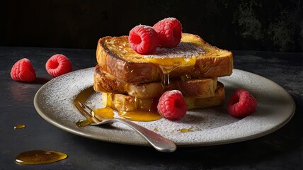 French toast for Morning Breakfast ,food , French toast