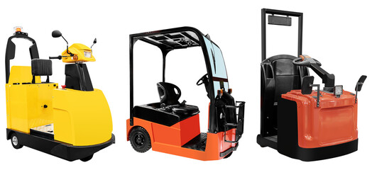 Collection set electric tow truck