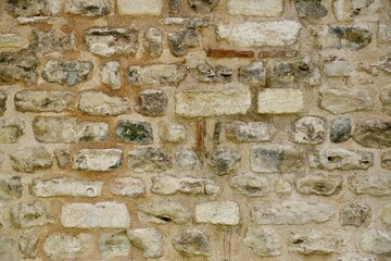 Stone Wall Background, Cement, Ancient Wall, Wall Close Up