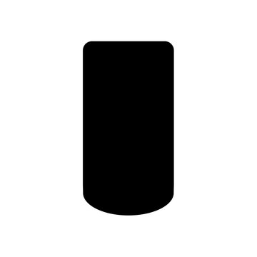 recommend clip art: Nail shape icon. Vector image