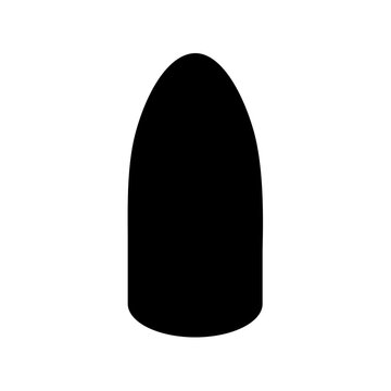 recommend clip art: Nail shape icon. Vector image