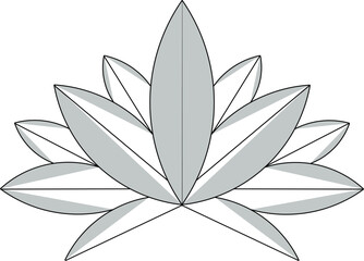 Vector sketch illustration silhouette design ornament decoration floral natural abstract classic vintage ethnic traditional 