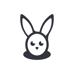 Rabbit Logo Template Icon