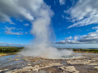 SStrokkur Geyser, Iceland: A Natural Geothermal Wonder