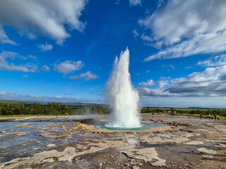 SStrokkur Geyser, Iceland: A Natural Geothermal Wonder