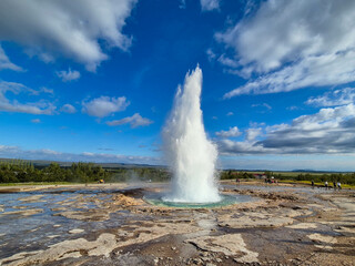 SStrokkur Geyser, Iceland: A Natural Geothermal Wonder