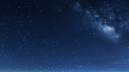 Obraz premium Tranquil Starry Sky with Milky Way Reflection