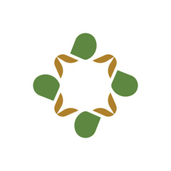 Flower Logo Template Icon