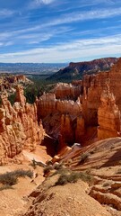 Hoodoos in Bryce Canyon national park