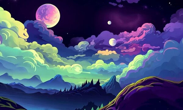 Animated Moon Images – Browse 27,699 Stock Photos, Vectors, and Video ...