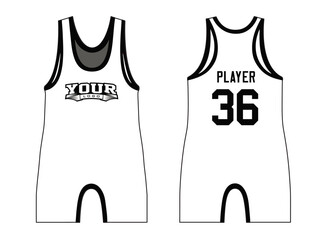 Wrestling singlets are designed with an elegant edgy and wild look. The design template is a perfect fit for all sportswear, casual wear, shirts, fashion apparel, and all kinds of othe fashion apparel