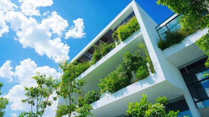 Innovative approaches to modern sustainable design in climate technology a comprehensive look at white architecture and green solutions
