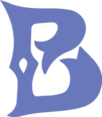 English Alphabet art color signs letters design