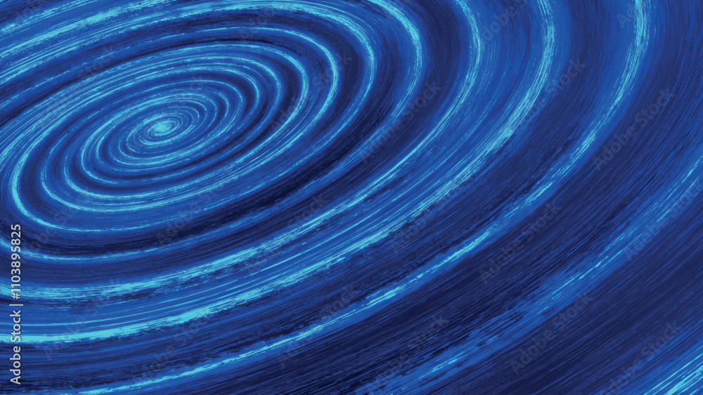 Poster abstract dot digital circular particle wave. spiral portal. liquid vortex. whirlpool. hypnotic backg