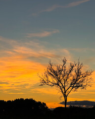 Atardecer naranja lleno de magia  © LuisCsar