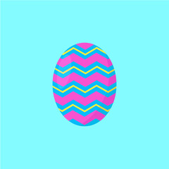 illustration of Easter eggs