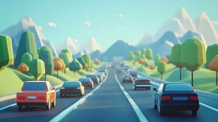 Animated tutorials on driving techniques, traffic flow, and maintenance, focusing on eco-friendly practices, fuel savings, and emission reduction.