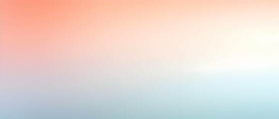 Blurred gradient Light Coral and Pale Blue and Ivory background