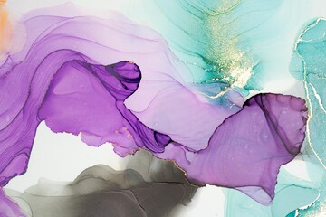 Original artwork photo of marble ink abstract art. High resolution photograph from exemplary original painting. Abstract painting was painted on HQ paper texture to create smooth marbling pattern.